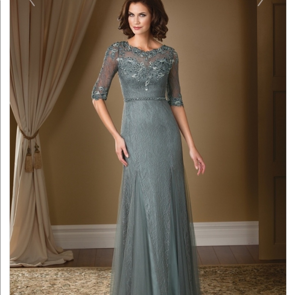 Jade couture gently used gown